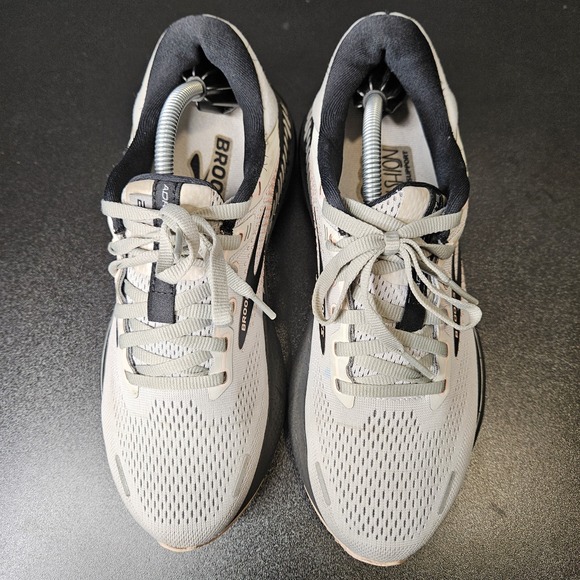 Brooks Womens Adrenaline GTS 22 Size 8.5 Running Gray Rose - Picture 4 of 10